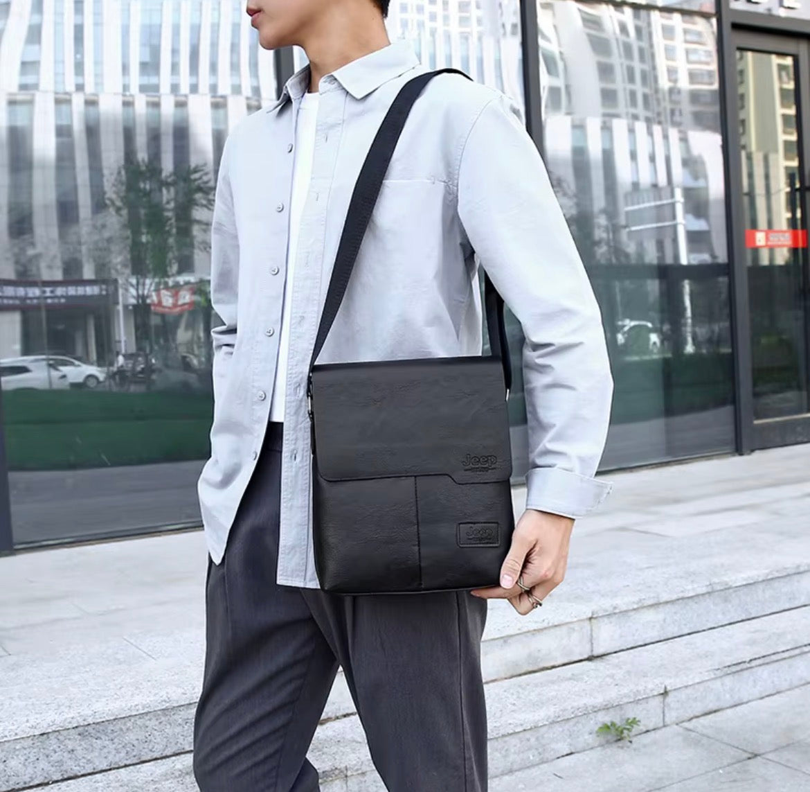 JEEP Brand Men's Shoulder Bags