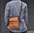 Luxury Brand Men Crossbody Bag Leather Shoulder Bag