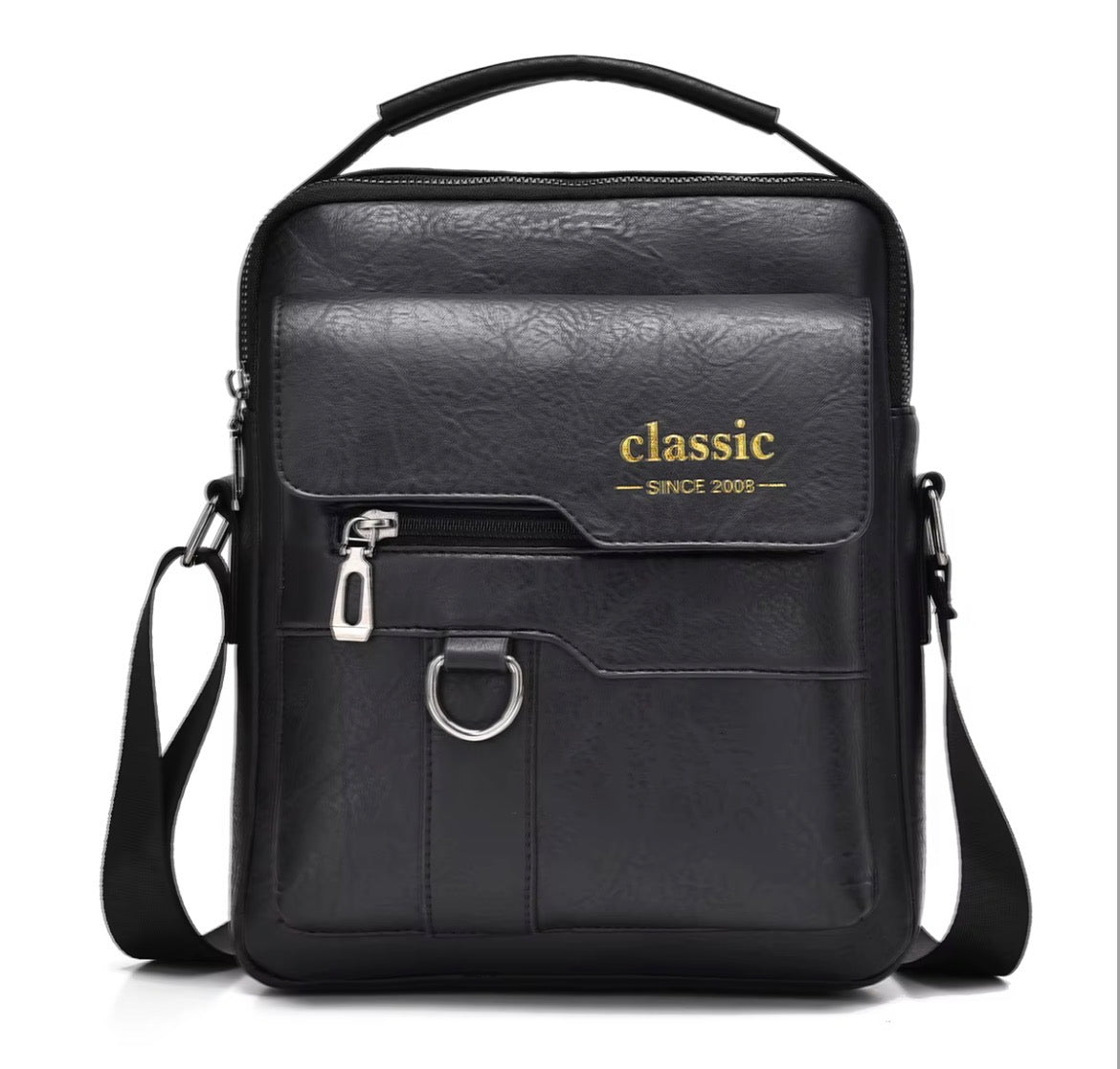 Luxury Brand Men Crossbody Bag Leather Shoulder Bag