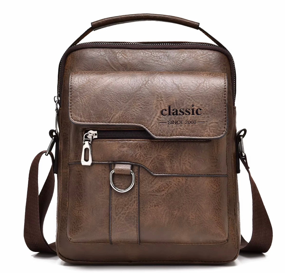 Luxury Brand Men Crossbody Bag Leather Shoulder Bag