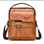 Luxury Brand Men Crossbody Bag Leather Shoulder Bag