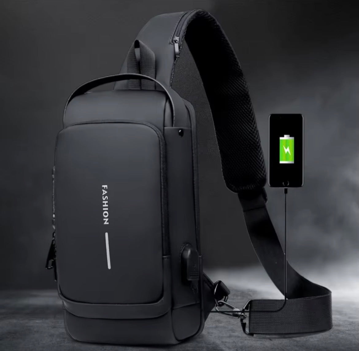 Men Crossbody Bag Anti-Theft Shoulder Bag