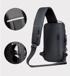 Men Crossbody Bag Anti-Theft Shoulder Bag